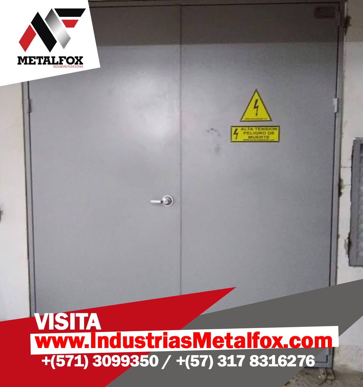 Rf180 PUERTAS CORTAFUEGO RF180 SUBESTACIÓN ELÉCTRICA CERTIFICADO